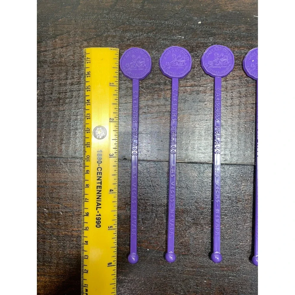 Vintage Swizzle Sticks Lot Cocktail Stirrers Caesars Palace San‎ Francisco